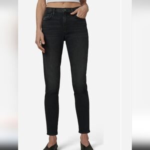 Joe's High Rise Skinny Ankle Jeans - Black - Size 28